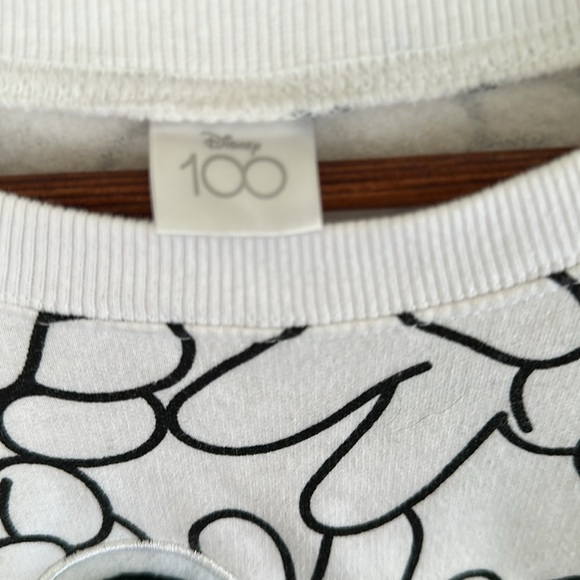 Disney 100 Mickey Sketch Graphic Sweatshirt - Picture 3 of 6